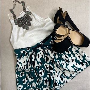 Two Piece Exotic Short & Body Suit Set